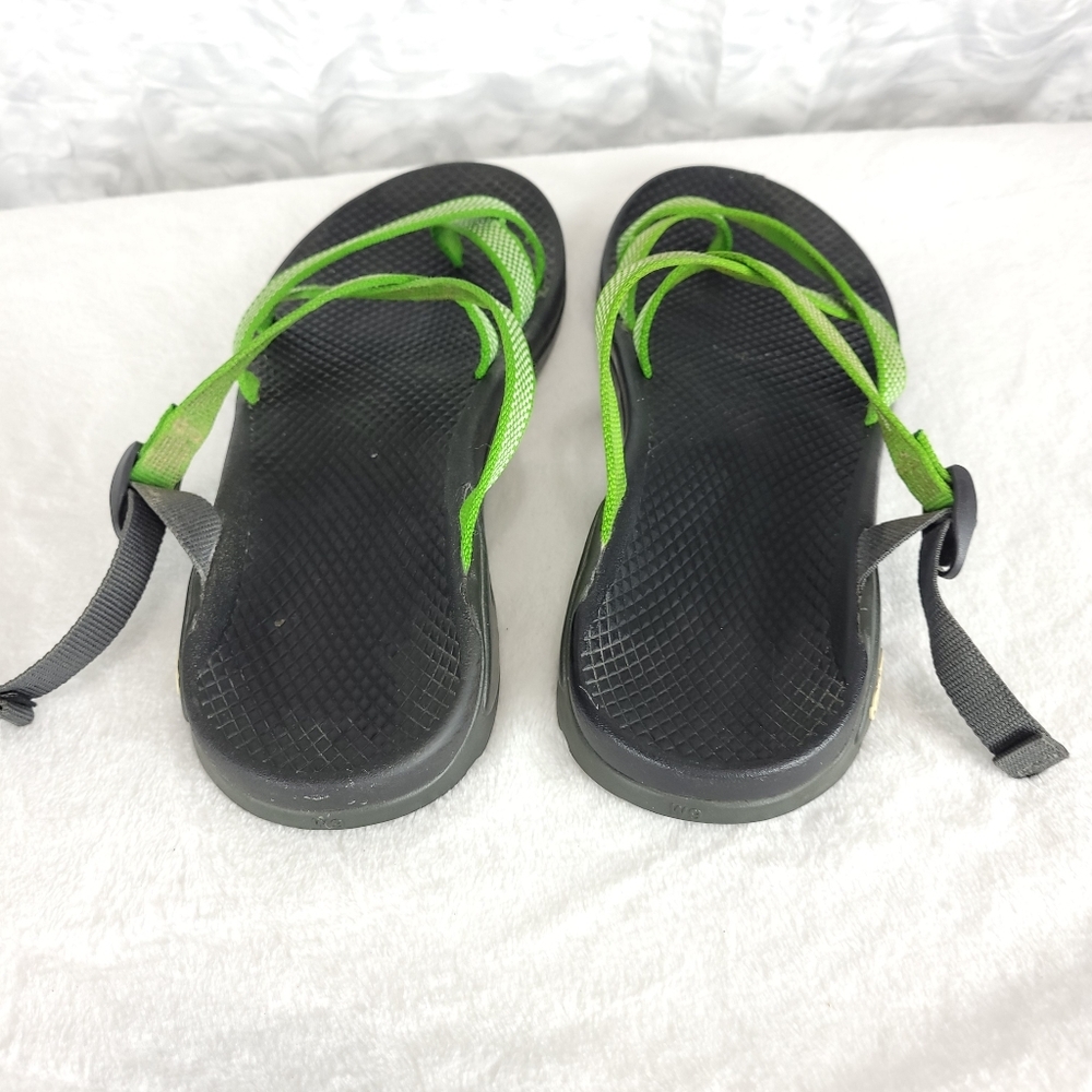 Chaco Women's Size w9 Green Slip On Sandals Adjust - Picture 4 of 10